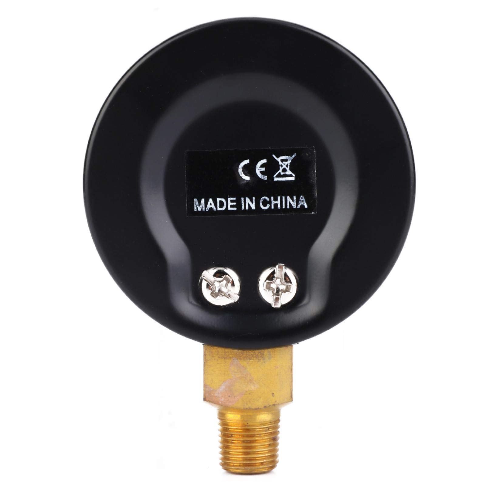Oil Vacuum Gauge - Professional Air, Water & Oil Pressure Tester for Automotive, HVAC & Industrial Applications | Accurate Vacuum Measurement Tool