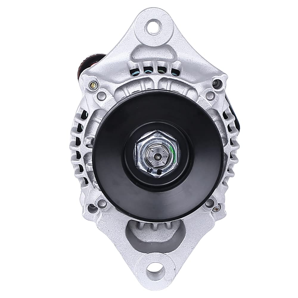 RAREELECTRICAL New Alternator Compatible With Kubota Tractor Models L3710GST, L3710HST, L4200DT - Part Numbers 1002114650 & 100211-4650 | Perfect for Farm Equipment Maintenance & Tractor Repair