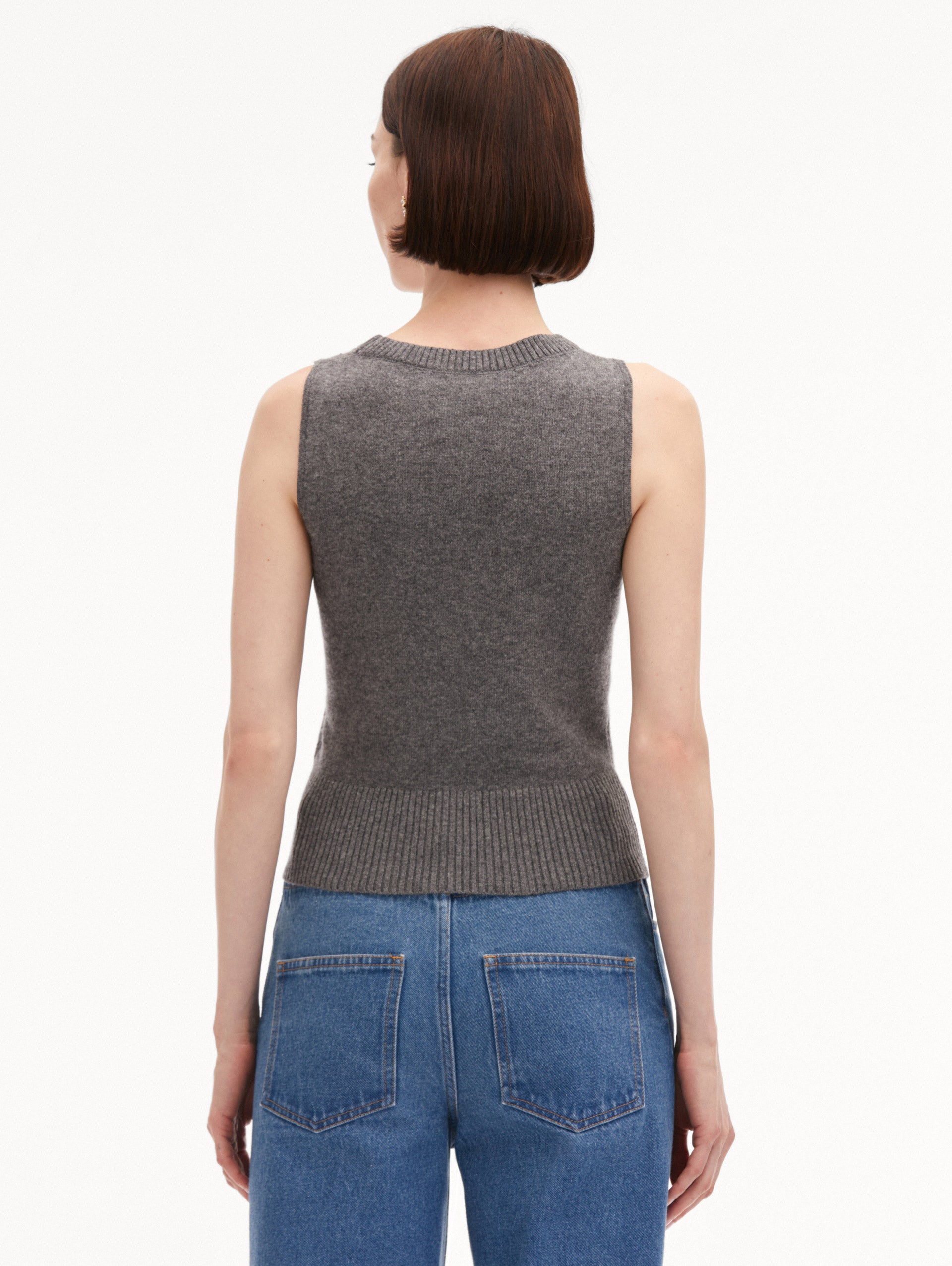 Soft Wool Blend Tank Top for Women - Comfortable & Stylish Casual Wear - Perfect for Layering, Office, and Everyday Outfits