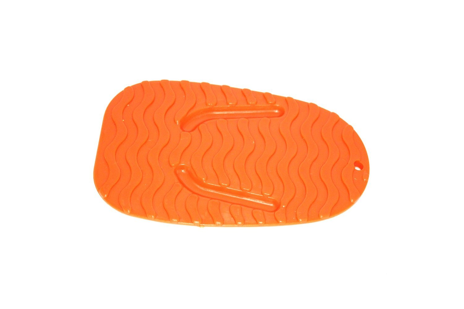 BLACK ORANGE PINK Motorcycle Kickstand Plate - Kick Stand Pad Base for Motorcycles & Dirt Bikes | Prevents Sinking on Hot Asphalt & Soft Ground | Multipack (2 Pack, Orange) | Ideal for Parking, Garage Use & Outdoor Riding
