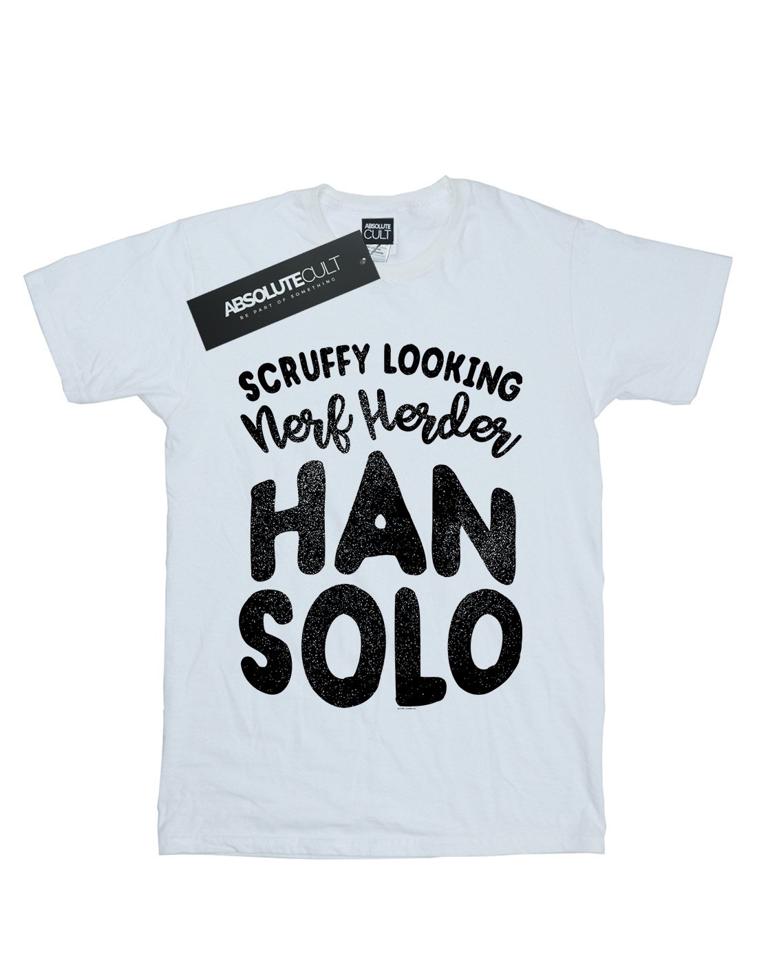 Star Wars Han Solo Legends Tribute T-Shirt for Men - White Cotton Graphic Tee, Medium Size | Casual Wear, Cosplay, Movie Fan Gift, Everyday Outfit