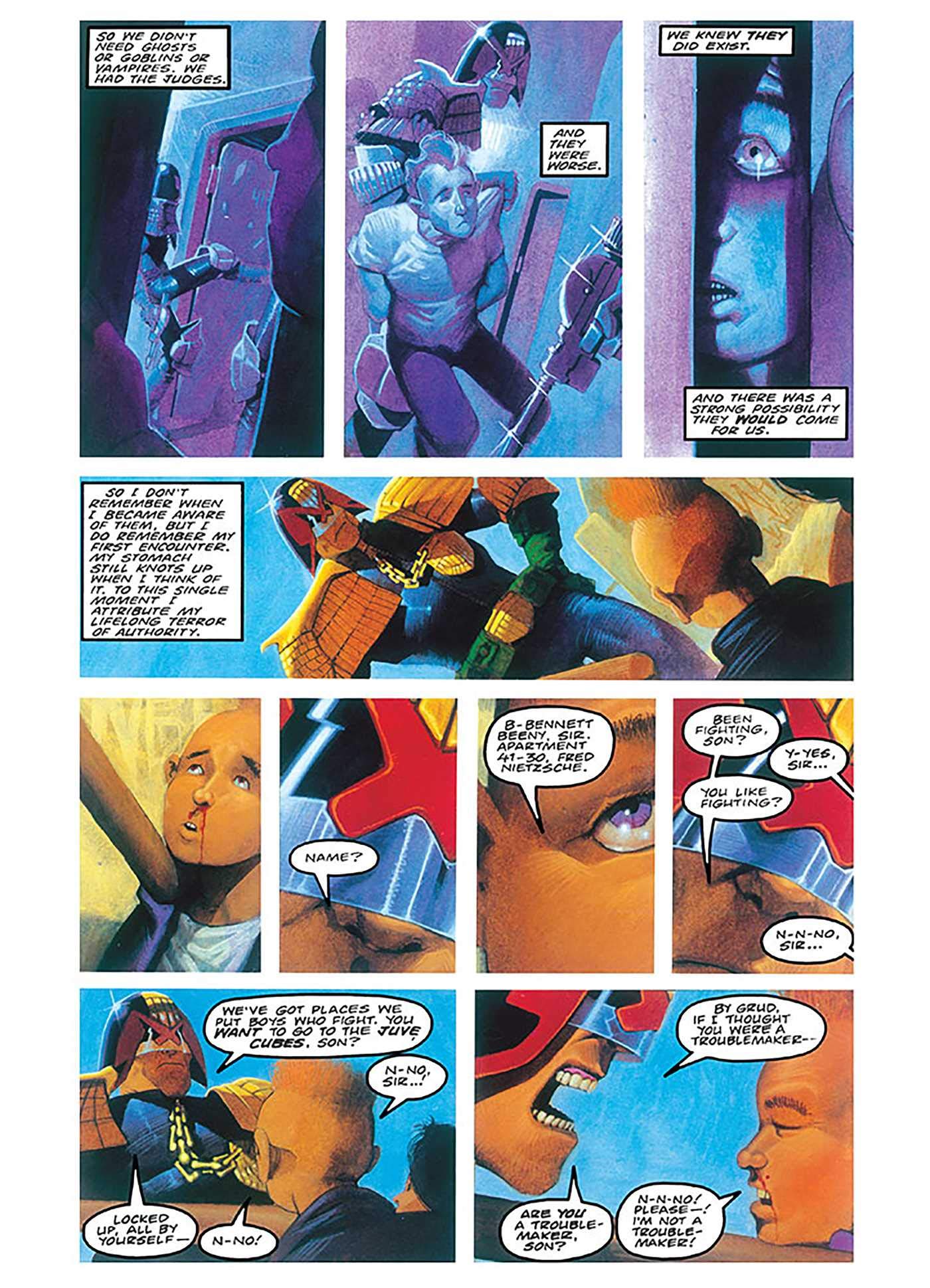 Essential Judge Dredd: America - Graphic Novel Collection | Classic Comic Book Series for Adults | Perfect for Superhero Fans & Comic Collectors | Great Gift for Birthday, Christmas & Comic Conventions