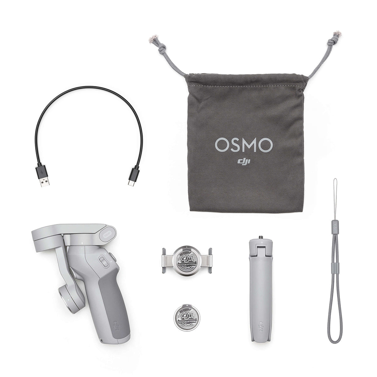 DJI OSMO Mobile 4 (OM 4) Smartphone Gimbal Stabilizer - 3-Axis Stabilization for Smooth Videos & Photos | Perfect for Vlogging, Travel & Content Creation