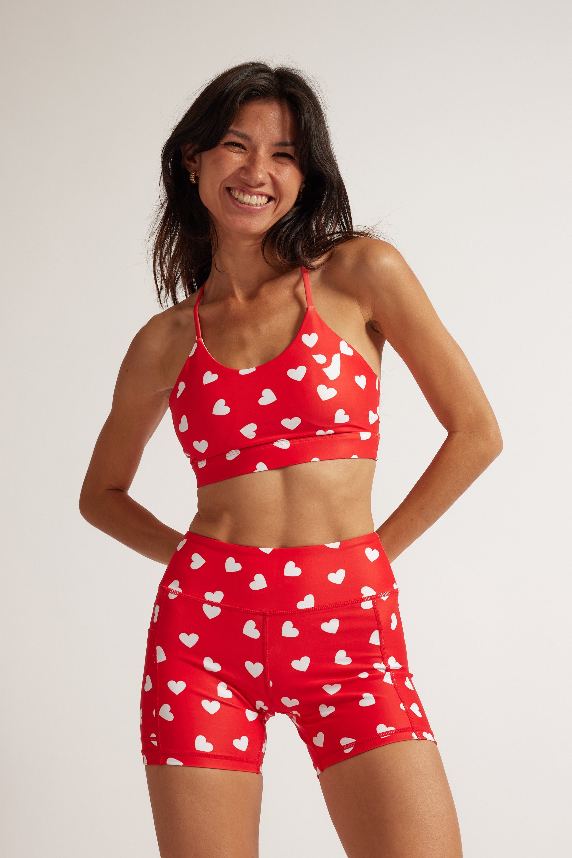 Hearts Staple Bra - Comfortable Lace Bralette for Women | Perfect for Everyday Wear, Yoga & Lounge