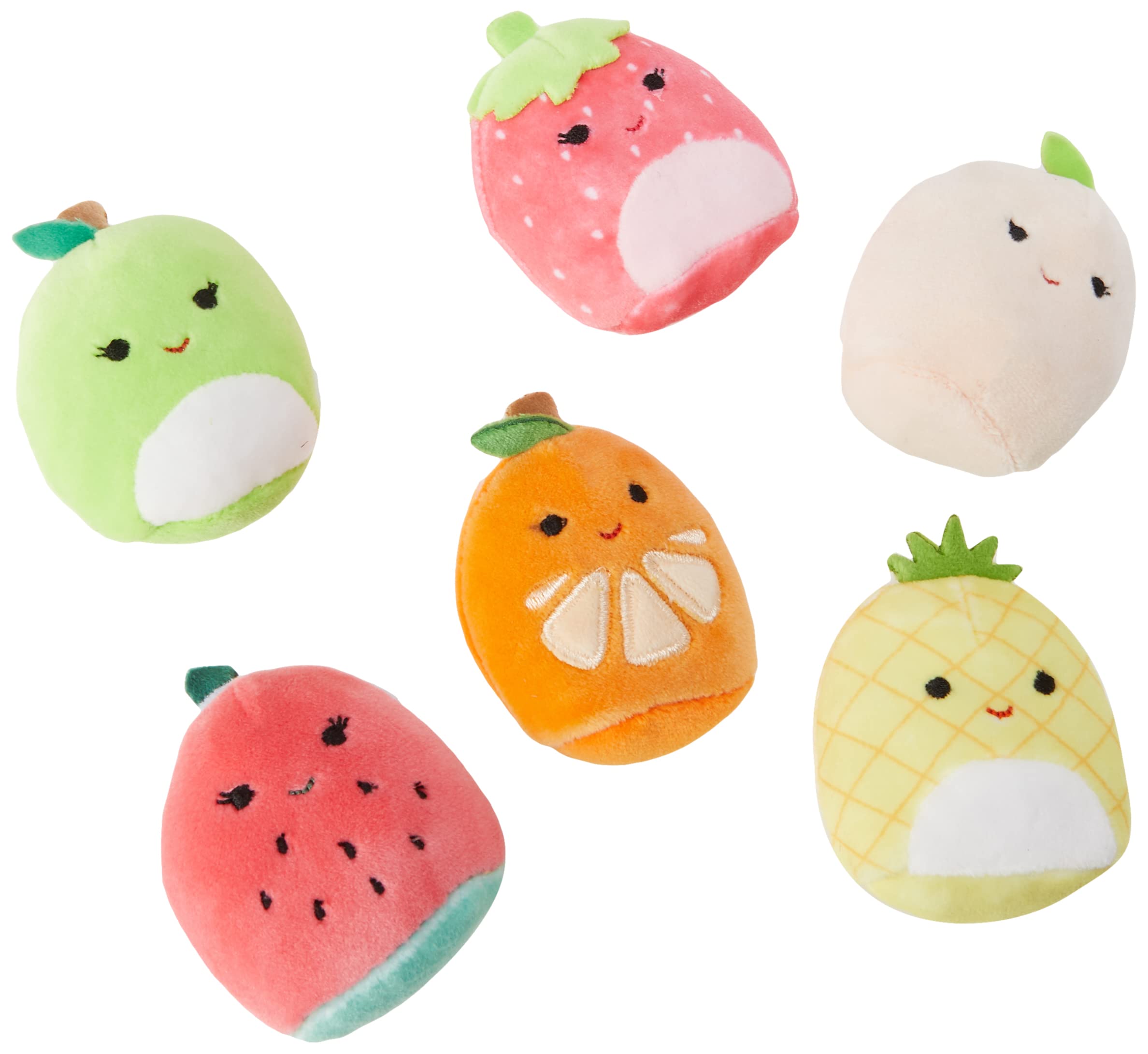 Squishmallows Squishville Mystery Mini Plush Fruit Squad - 6 Pack of 2
