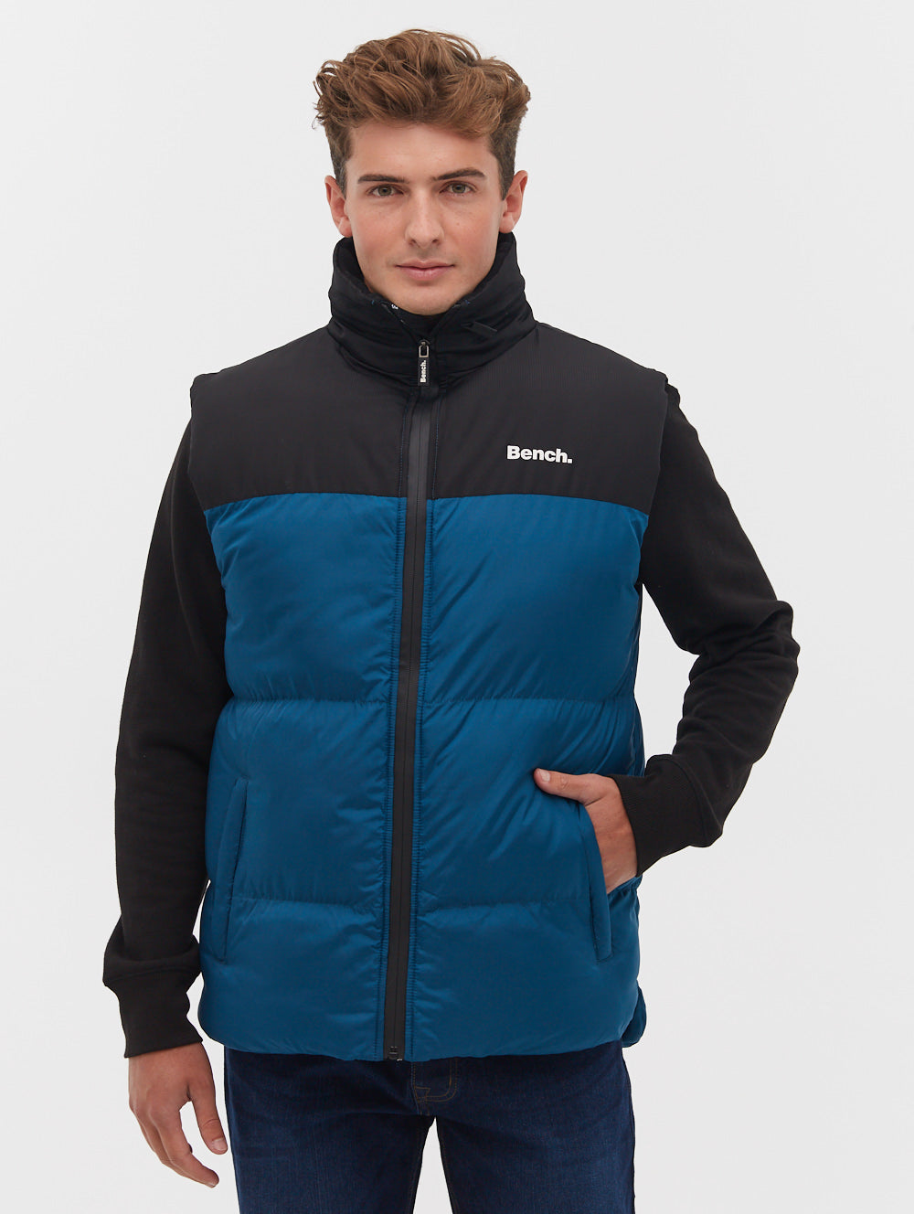 Men's Marshy Puffer Vest - Lightweight Warm Winter Jacket for Outdoor Activities, Hiking & Camping Gear