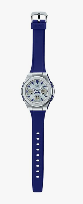 Casio G-Shock Baby-G MSG-S600-2A Tough Solar Power Watch - Blue | Waterproof, Shock Resistant for Women | Perfect for Sports, Outdoor Adventures & Daily Wear