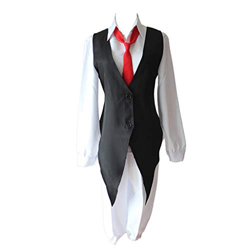 MTXC Men's The Seven Deadly Sins Anime Cosplay Costume - Meliodas Full Outfit Suit for Halloween, Comic Con & Anime Convention Costume Parties