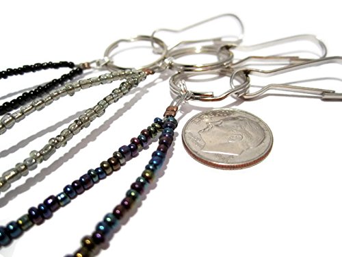 3 Pack Black Gray Oil Slick Lanyards for ID Badges & Keys
