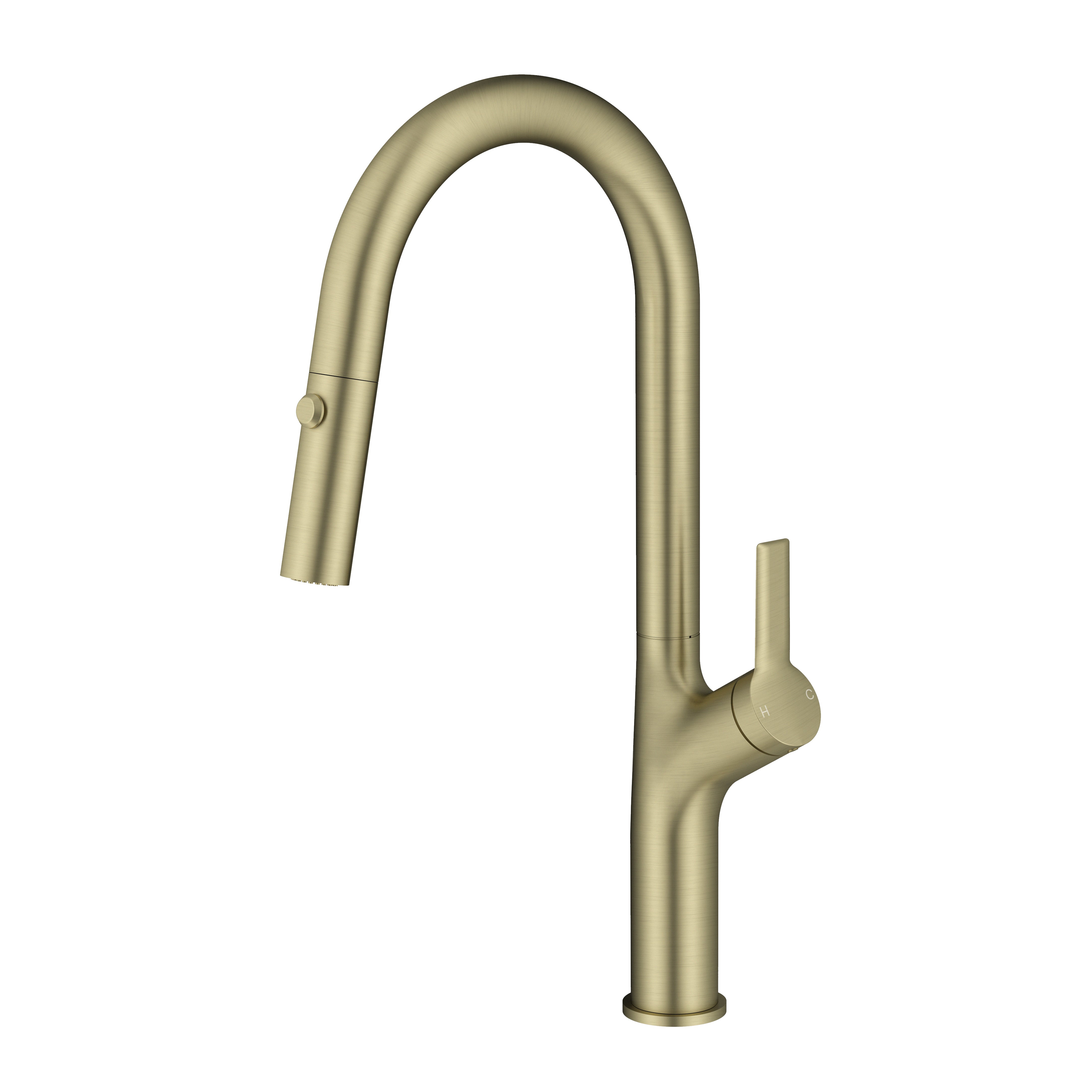 DAX 8219 Single Handle Pull Out Kitchen Faucet with Sprayer - Modern Stainless Steel Sink Faucet for Easy Dishwashing & Food Prep | Perfect for Home, Restaurant & RV Use