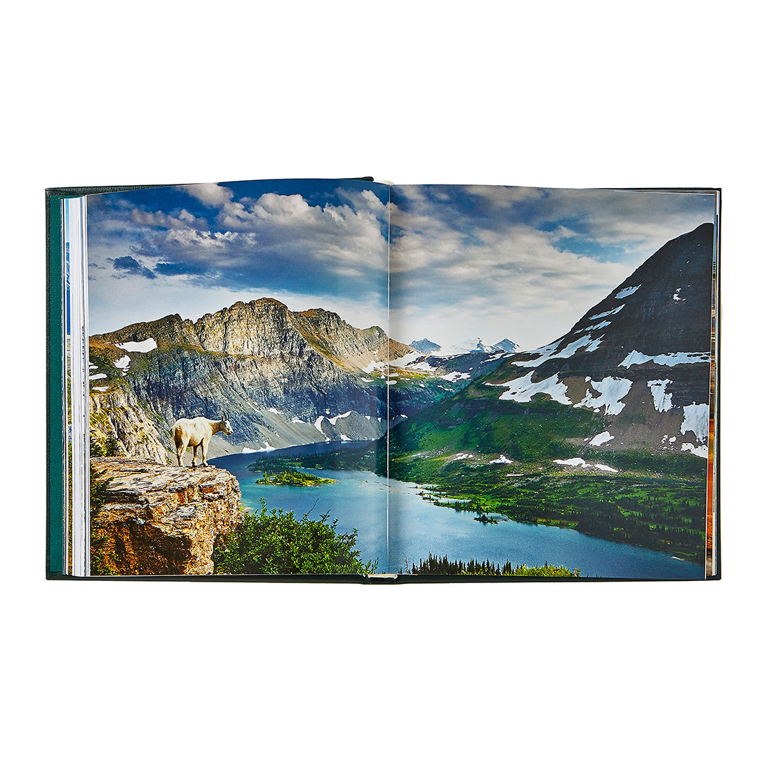America's National Parks Leather Bound Book - Explore US National Parks with Premium Leather Cover - Perfect for Travel Enthusiasts & Collectors