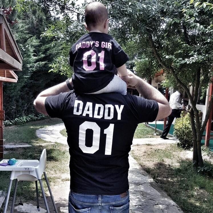 Dad and Daughter Matching T-Shirts - Cute Father & Child Outfits for Family Photos, Holidays & Special Occasions