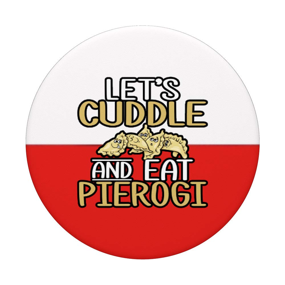 Authentic Polish Pierogi - Traditional Dumplings for Food Lovers | Perfect Poland Foodie Gift | PopSockets Phone Grip & Stand for iPhone, Samsung & Tablets | Great for Cooking Enthusiasts & Travel Accessories
