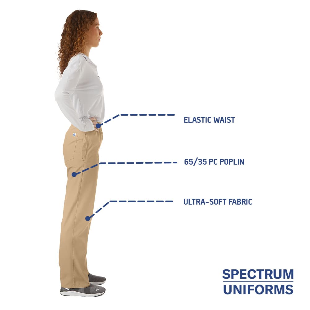 Unisex Ultrasoft Classic Scrub Pants - Elastic Waist Medical & Cargo Pants for Doctors, Nurses & Healthcare Professionals | Comfortable Workwear for Hospitals & Clinics