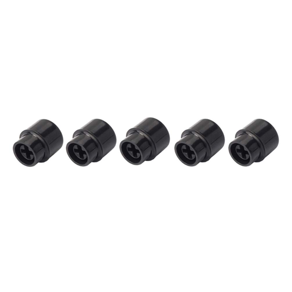 Exceart 5-Piece Black Guitar Switch Tip Caps - Premium Knobs for Electric Guitar Accessories | Perfect for DIY Guitar Repair & Customization