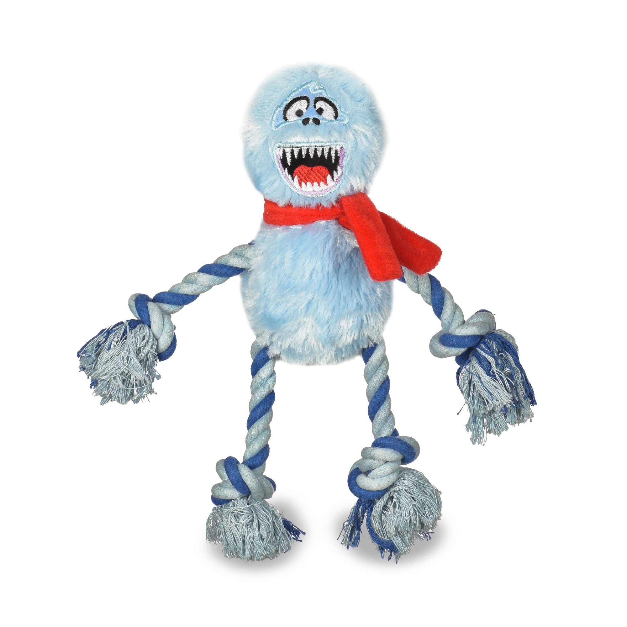 Rudolph The Red-Nosed Reindeer Plush Dog Toy - Soft & Durable Chew Toy for Pets - Christmas Holiday Gift for Dogs - Perfect for Playtime, Training & Holiday Decor
