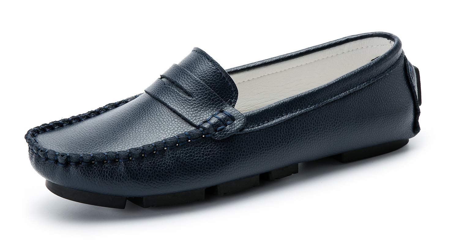 Women's Penny Loafers - Genuine Leather Slip-On Flats | Classic Casual Driving Shoes for Women | Perfect for Office, Travel & Everyday Wear