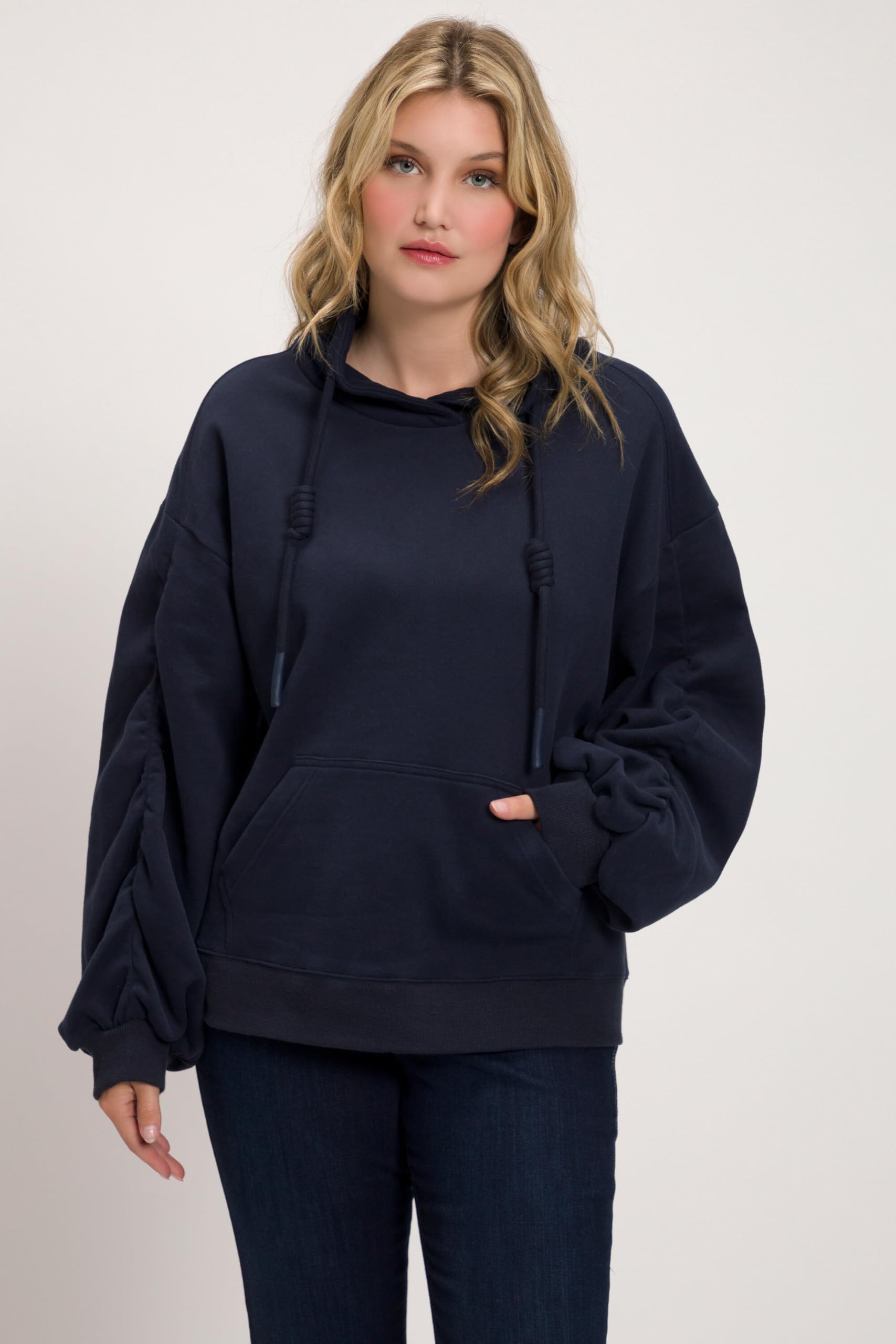 Ulla Popken Damen Sweatshirt - Bequemes Damen Sweatshirt für Casual Looks und Entspannung zu Hause