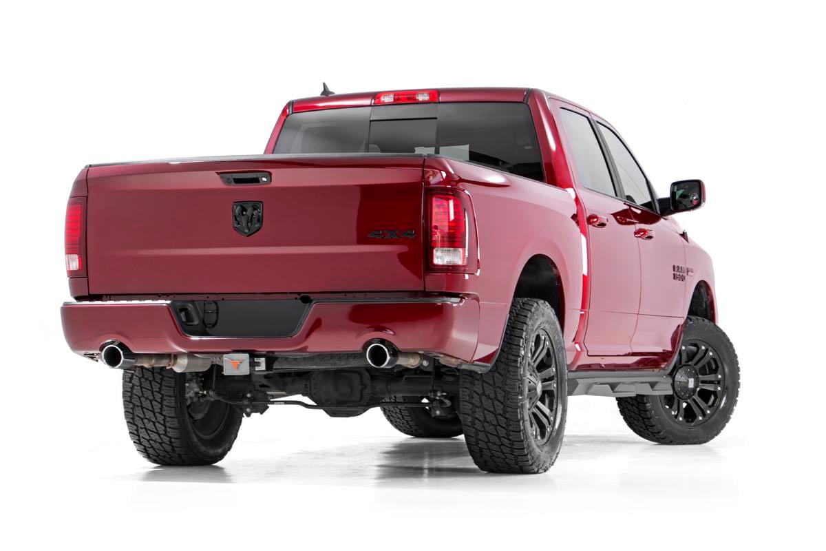 3 Inch Lift Kit for Ram 1500 4WD (2012-2018 & Classic) | Heavy Duty N3 Struts & Shocks | Part# 31231RED | Off-Roading & Truck Customization Upgrade