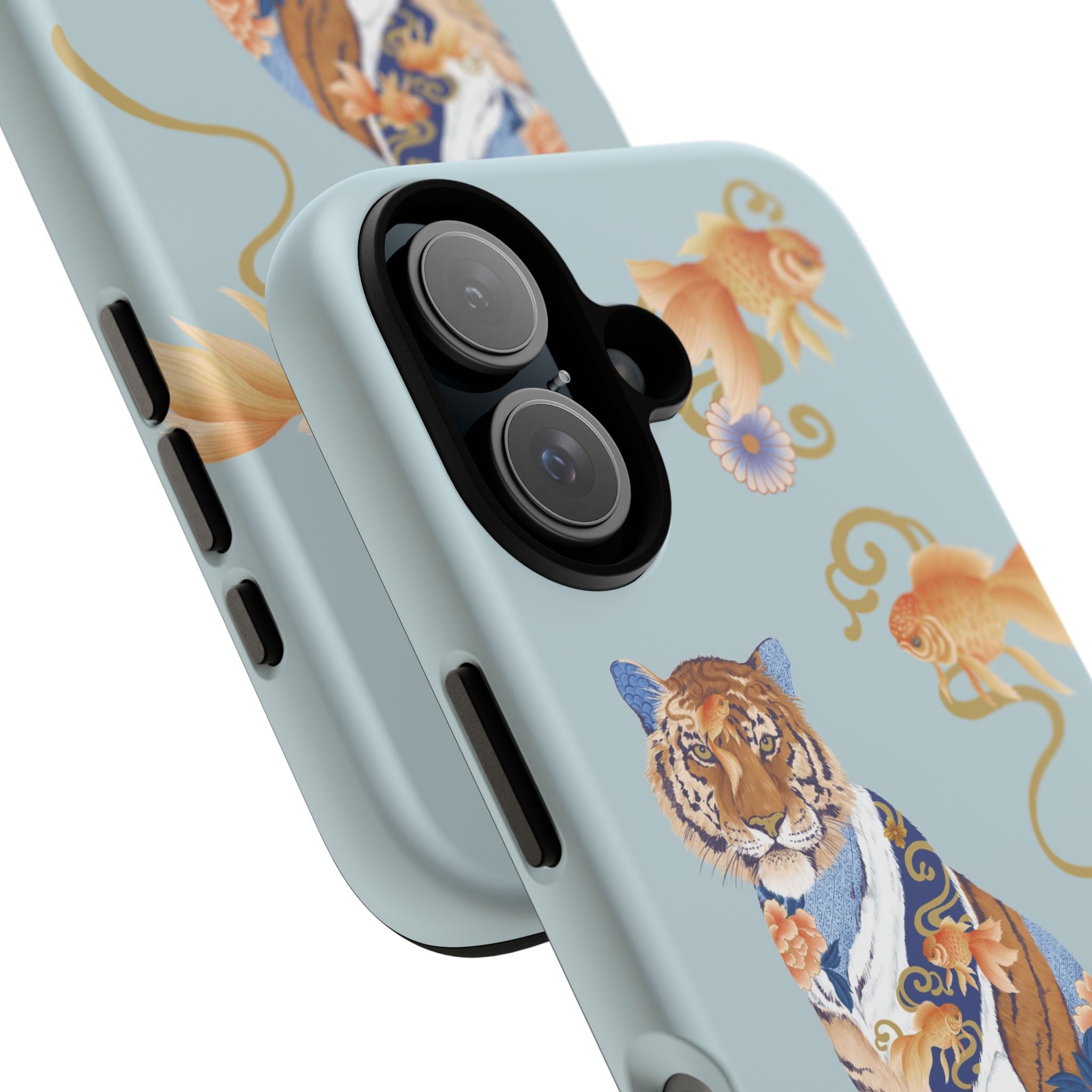 Chinese Zodiac Water Tiger Phone Case - Durable Protective Cover for iPhone & Samsung - Perfect for New Year Gifts & Daily Use
