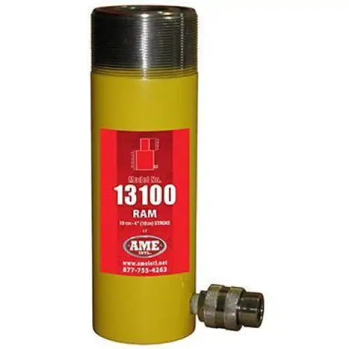 25 Ton Hydraulic Ram with 6.25 Inch Stroke - Heavy Duty Hydraulic Cylinder for Automotive Repair, Industrial Equipment, and Construction Applications