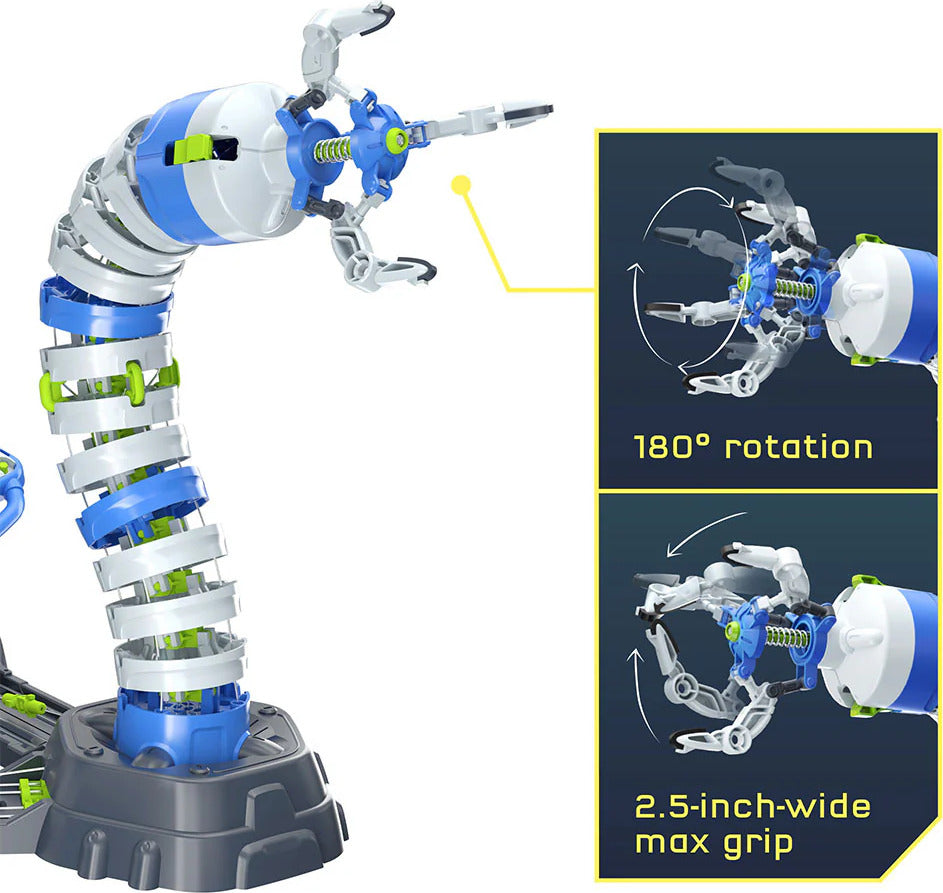 Bionic Robotic Arm - High-Tech Prosthetic Hand for Amputees | Durable & Lightweight Artificial Limb for Daily Activities & Rehabilitation