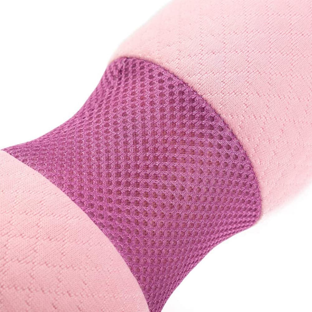 Premium Memory Foam Yoga Bolster Pillow - Support for Waist, Hips & Neck - Slow Rebound Comfortable Yoga Prop for Home, Studio & Travel Use