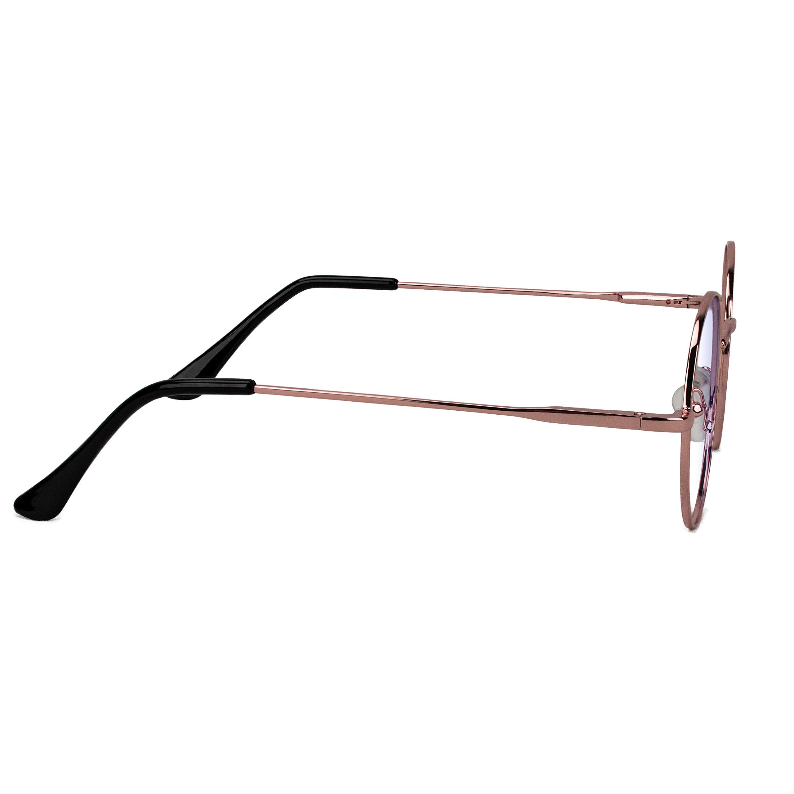 Premium Gaming Glasses for Eye Strain Relief - Blue Light Blocking Glasses to Reduce Headaches & Fatigue - Ideal for PC, Console & Mobile Gaming Sessions