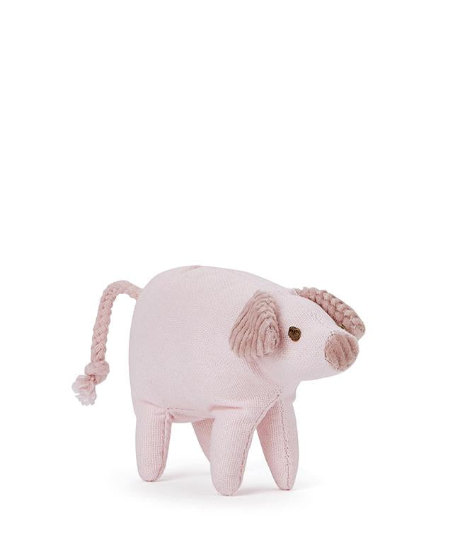 Mini Piglet Rattle Toy - Cute Baby Shower Gift & Newborn Sensory Toy for Early Learning & Development - Perfect for Playtime, Teething & Nursery Decor