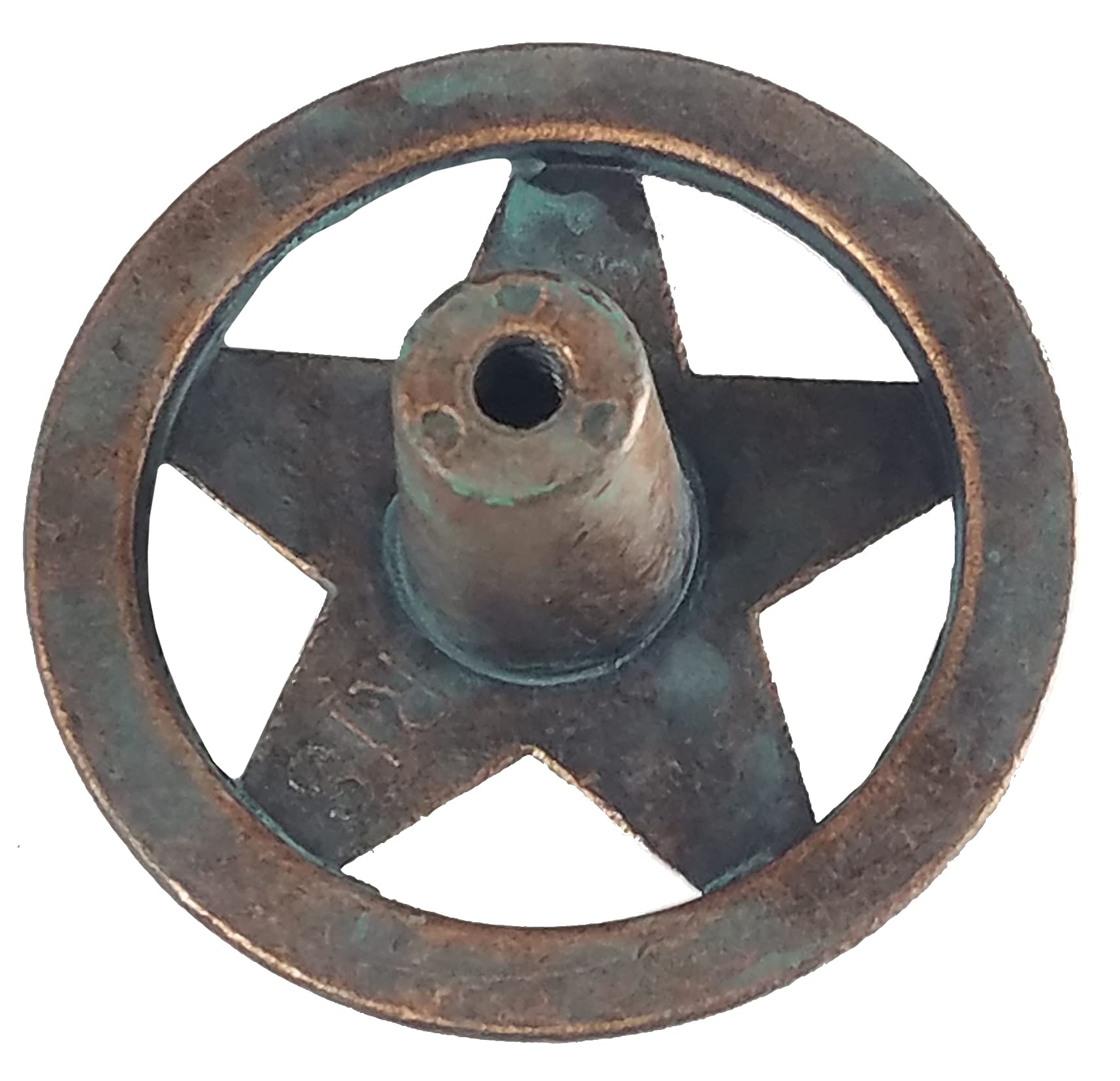 24-Piece Barbwire and Star Knobs Set in Oil Rubbed Brass - Perfect for Cabinet, Drawer, and Furniture Hardware Upgrade