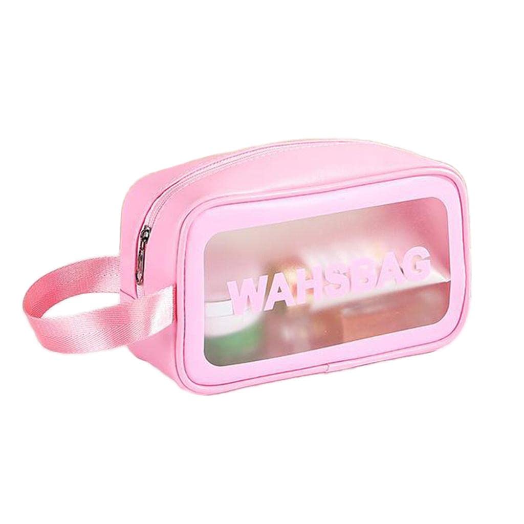 Waterproof PVC Travel Toiletry Bag for Women & Men - ARAA PAVA Zippered Cosmetic Makeup Organizer (12x22x8 inches) - Ideal for Gym, Camping, Business Trips & Daily Essentials Storage