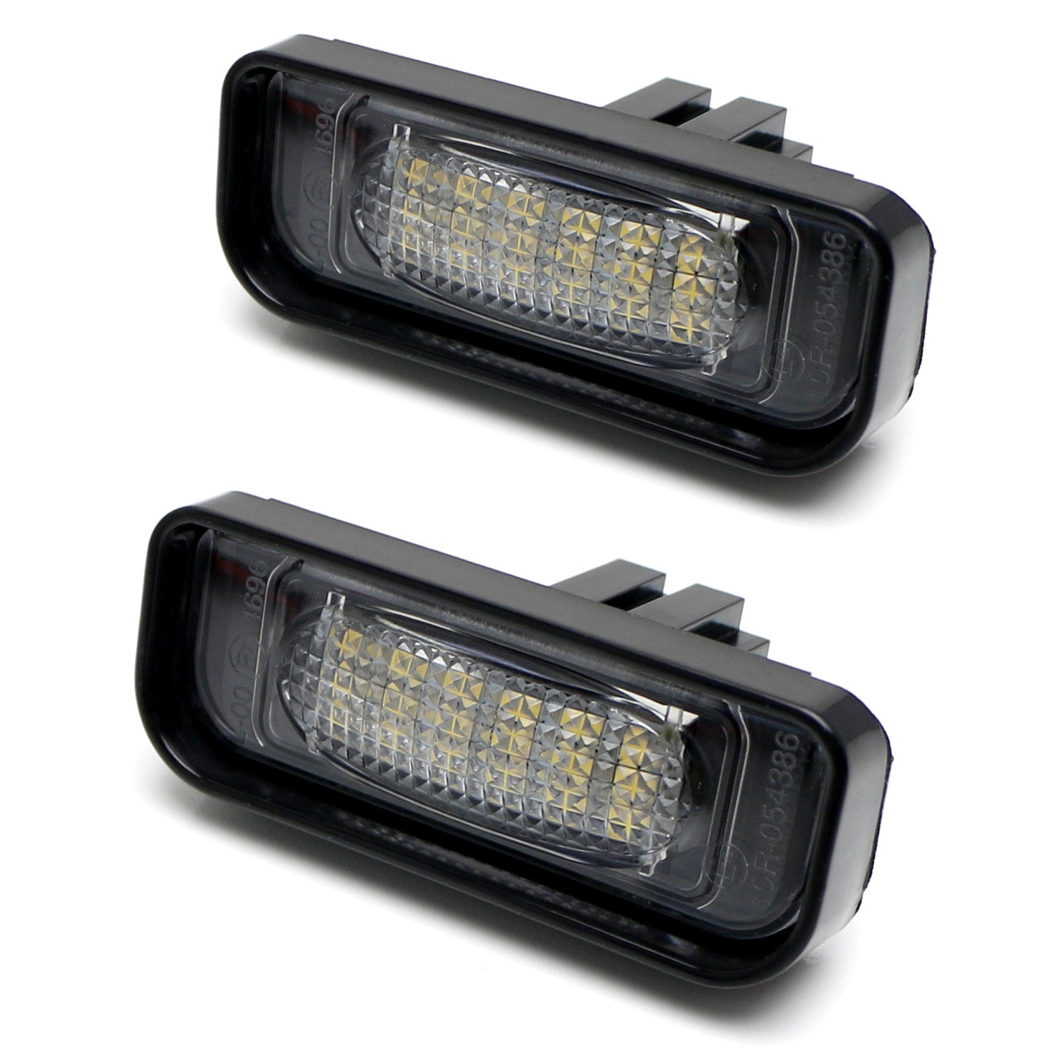 18 SMD White Full LED License Plate Lights for Mercedes W220 S Class 2000-2006 - Bright & Durable Replacement Bulbs for Enhanced Night Visibility & Style