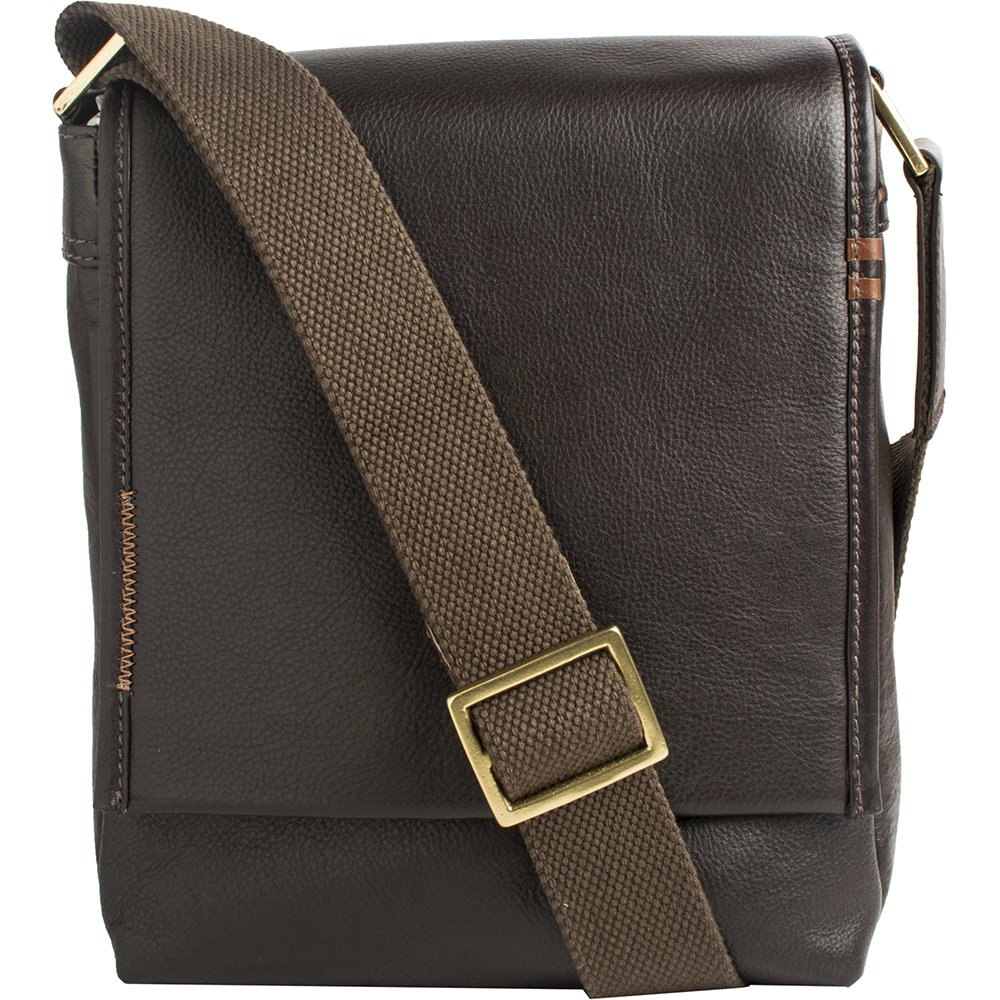 Hidesign Seattle Genuine Leather Unisex Crossbody Bag - Stylish & Durable for Travel, Work, and Everyday Use