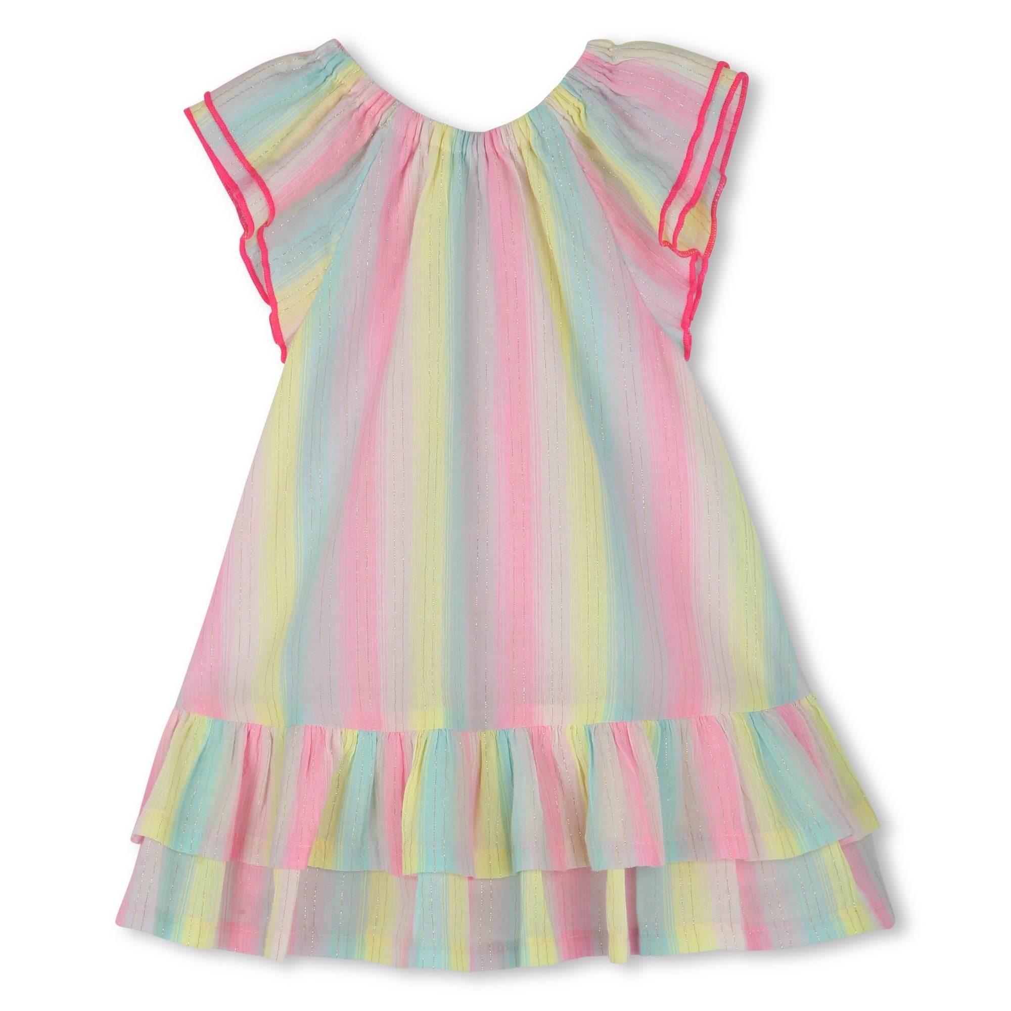 Billieblush Dress & Bloomers Set for Girls - Multicolor Outfit for Parties, Photos & Special Occasions