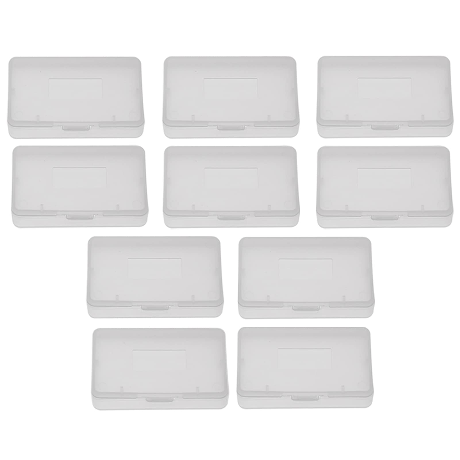 Yosoo Health Gear Clear Plastic Game Card Case - Dustproof GBA Cartridge Storage Box for Game Boy Advance, Perfect for Travel and Home Gaming Organization