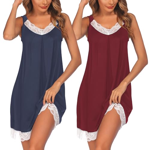 Navy Blue+wine Red