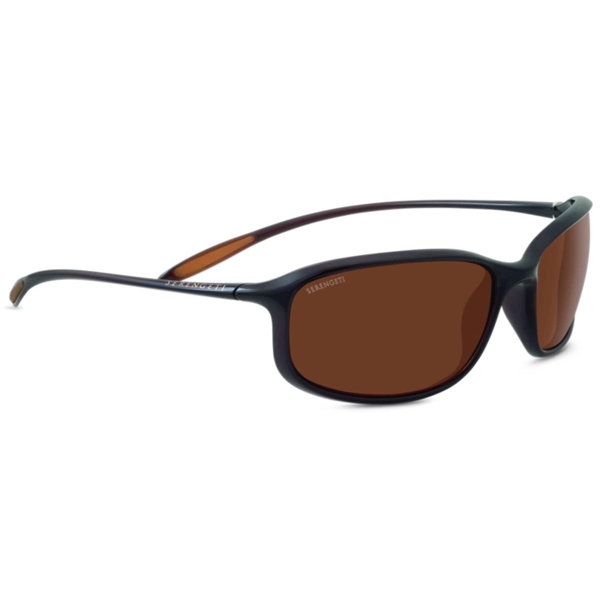 Serengeti Sestriere Polarized Sports Sunglasses for Men & Women - UV Protection, Lightweight Frame for Running, Cycling, Fishing & Outdoor Activities