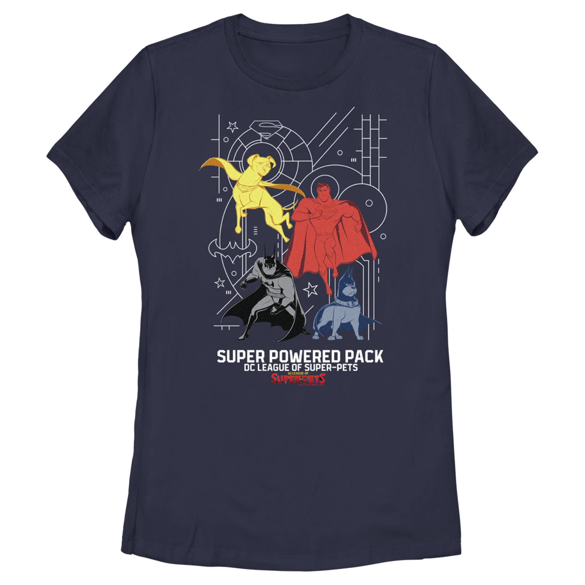 Women's Super-Pets Chromatic T-Shirt for Casual Wear & Cosplay