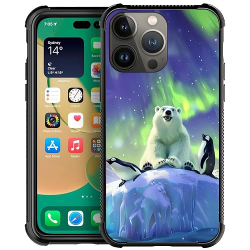 Polar Bear Aurora Penguin
