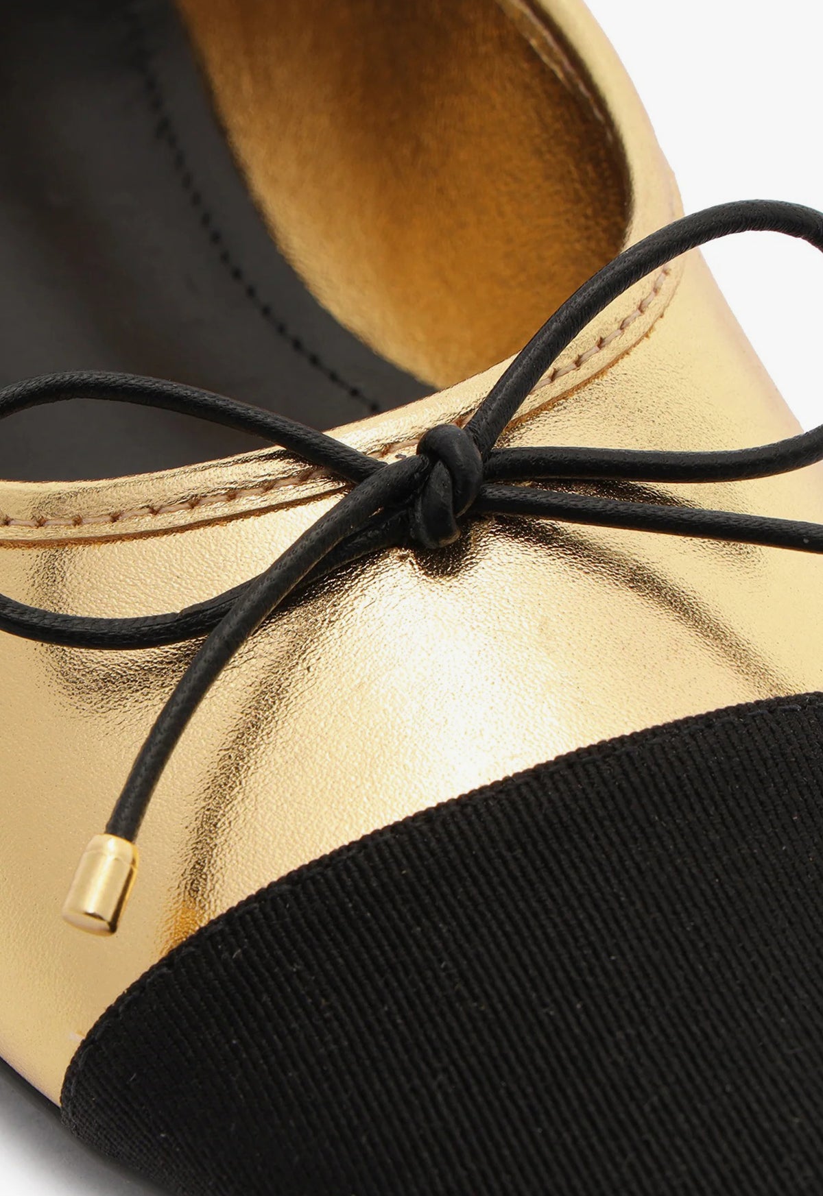 Arissa Women's Metallic Leather Ballet Flats - Comfortable & Stylish for Work, Travel & Everyday Wear