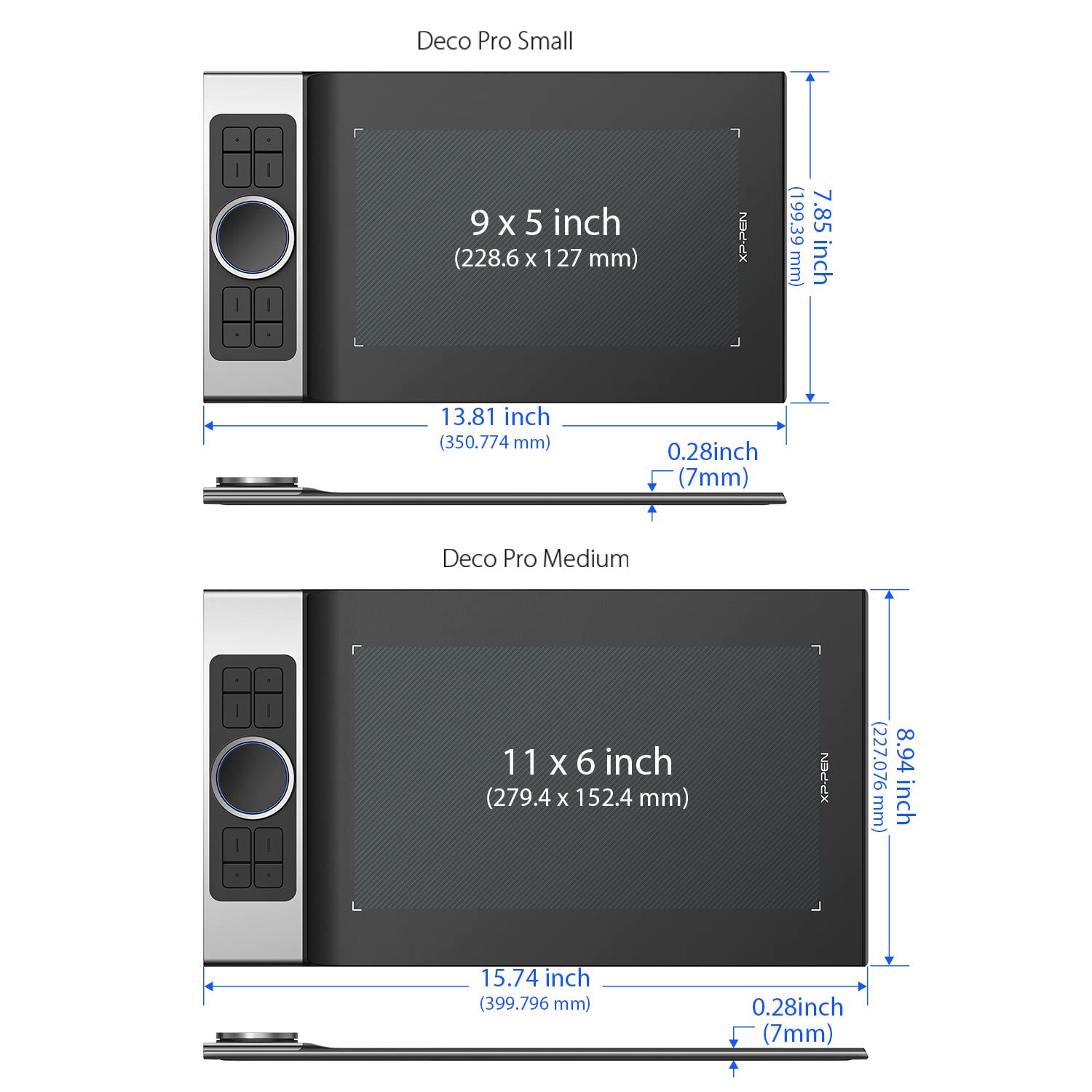 XP-PEN Deco Pro Bluetooth Graphics Tablet - Wireless Drawing Tablet with Stylus for Digital Art, Design, and Online Teaching (Deco Pro MW) | Perfect for Artists, Designers, and Remote Learning Scenarios
