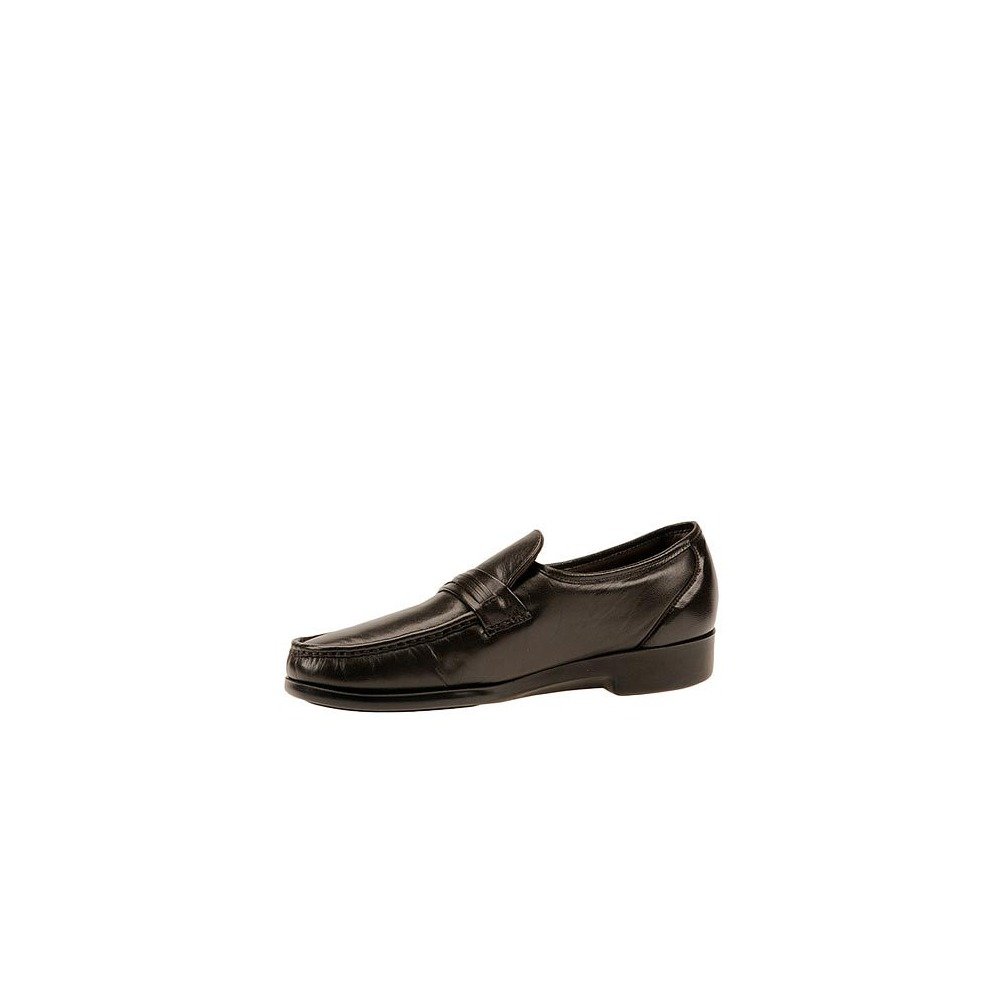 Florsheim Riva Moc-Bit Loafers for Men - Genuine Leather Slip-On Shoes in Brown - Comfortable Casual & Business Dress Shoes for Office, Travel & Everyday Wear