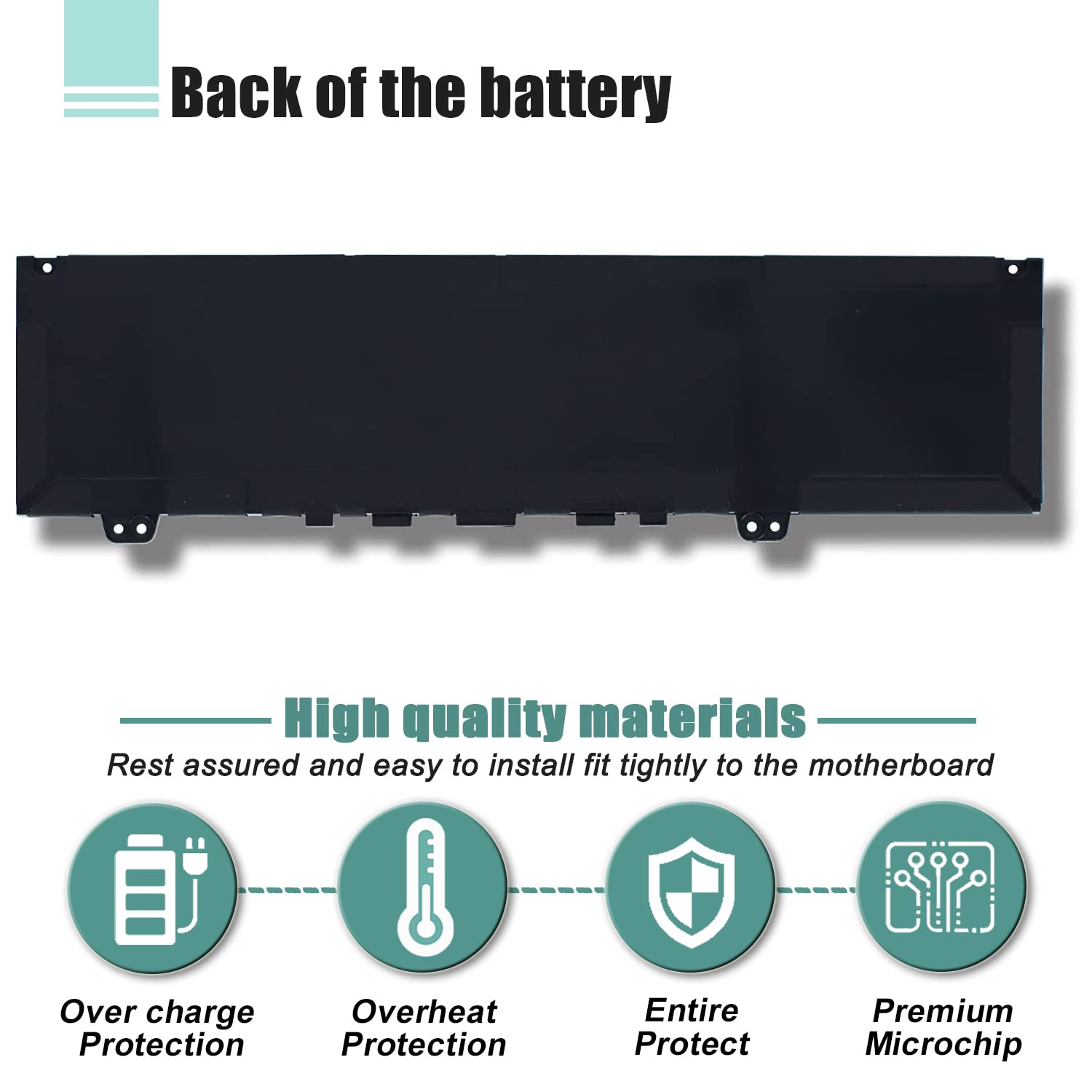Original Battery 38WH F62G0 39DY5 Replacement for Dell Inspiron 13 7000 Series & Vostro 13 5000 Series Laptops - Perfect for Work, Travel & Home Office Use
