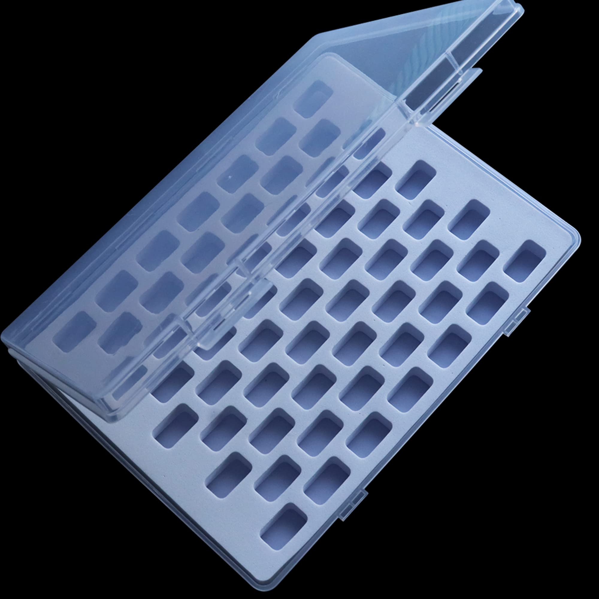 59-Slot Bobbin Box Organizer for Sewing Threads - Perfect for Quilting, Embroidery & Craft Storage