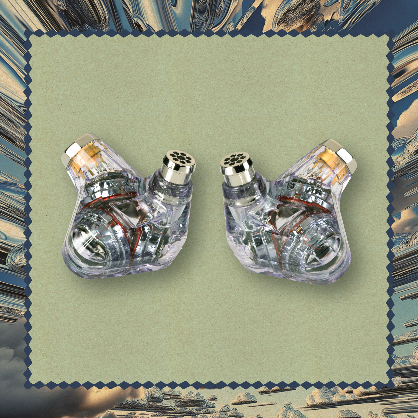 Campfire Audio Trifecta Spectral Collection In-Ear Monitors - Premium HiFi Earphones for Audiophiles, Musicians & Music Lovers | Perfect for Studio Recording, Live Performances & Daily Commuting