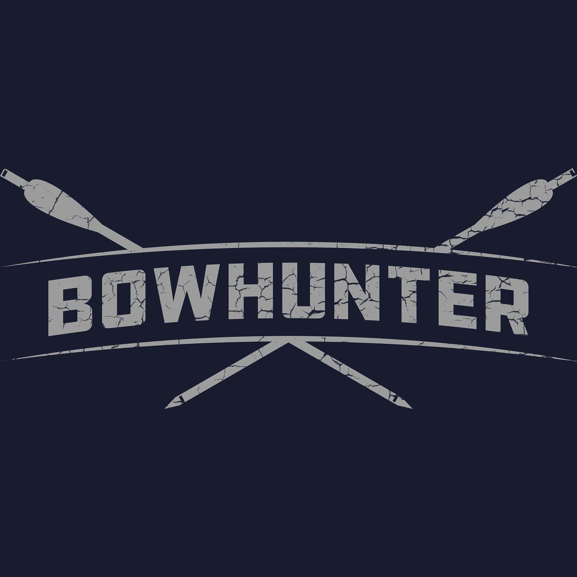 Bowhunter Zip Hoodie for Men - Dark Zip-Up Hooded Sweatshirt | Hunting Apparel for Outdoor Enthusiasts | Perfect for Archery, Camping & Casual Wear