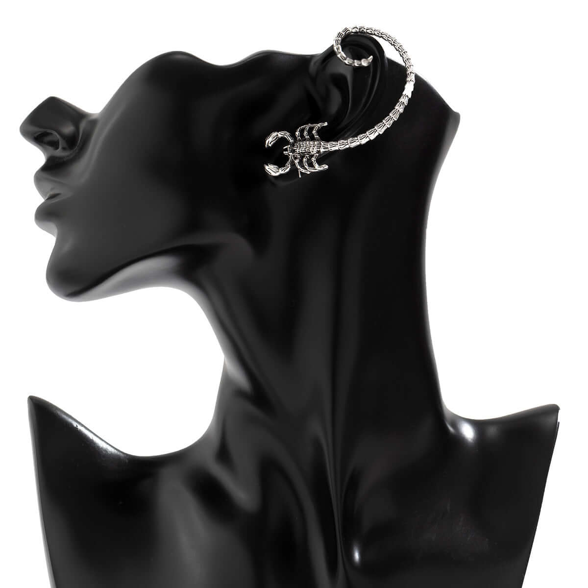 Edgy Scorpio Non-Pierced Ear Wrap Climber Earrings | Fashion Jewelry for Women | Perfect for Parties, Weddings & Everyday Wear | NZ2998
