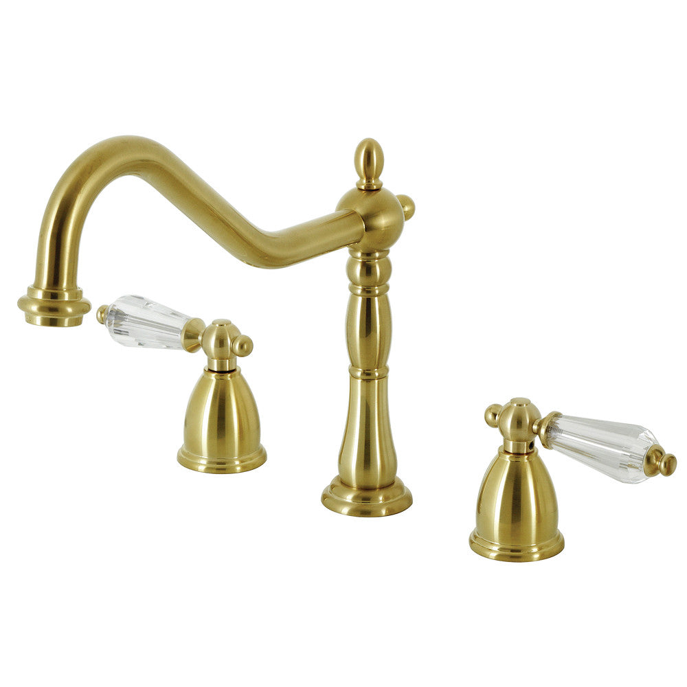Kingston Brass KB1793WLLLS Wilshire Widespread Kitchen Faucet