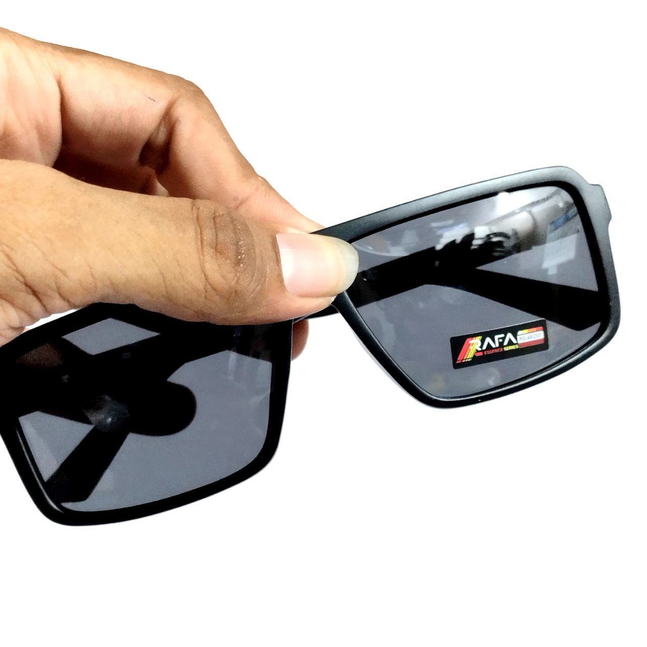 Rectangle Racer Polarized Sunglasses for Men & Women - UV400 Protection, Lightweight Sports Shades for Running, Driving, Fishing & Outdoor Activities