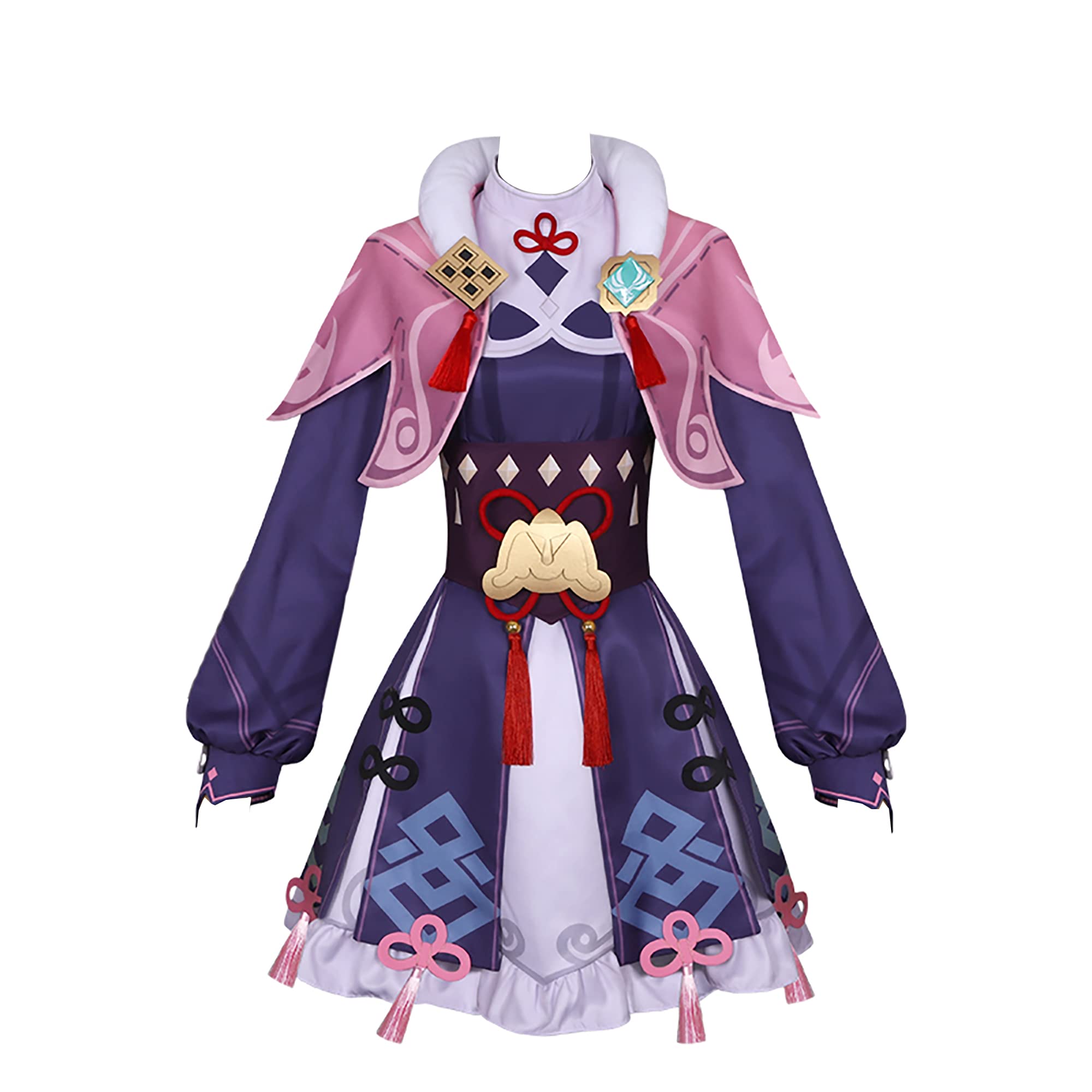 Anime Yunjin Cosplay Costume for Women - Lolita Dress Outfit with Petticoat - Perfect for Halloween, Cosplay Events & Anime Conventions